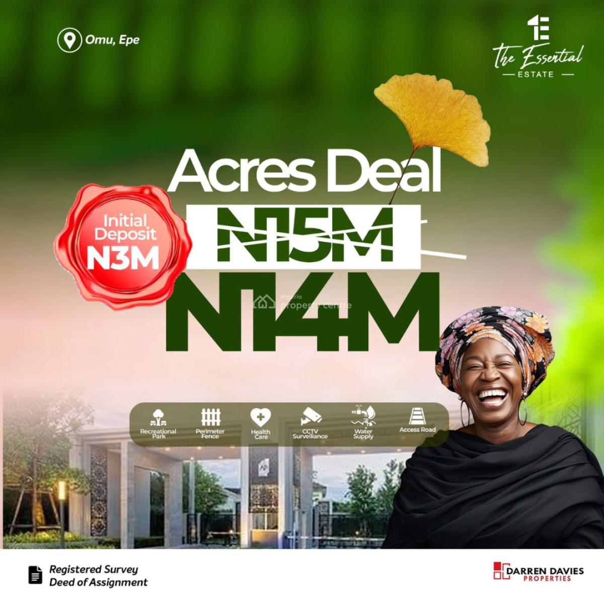 Affordable Landed Property in Epe, Ketu-omu, Epe, Lagos, Mixed-use Land for Sale