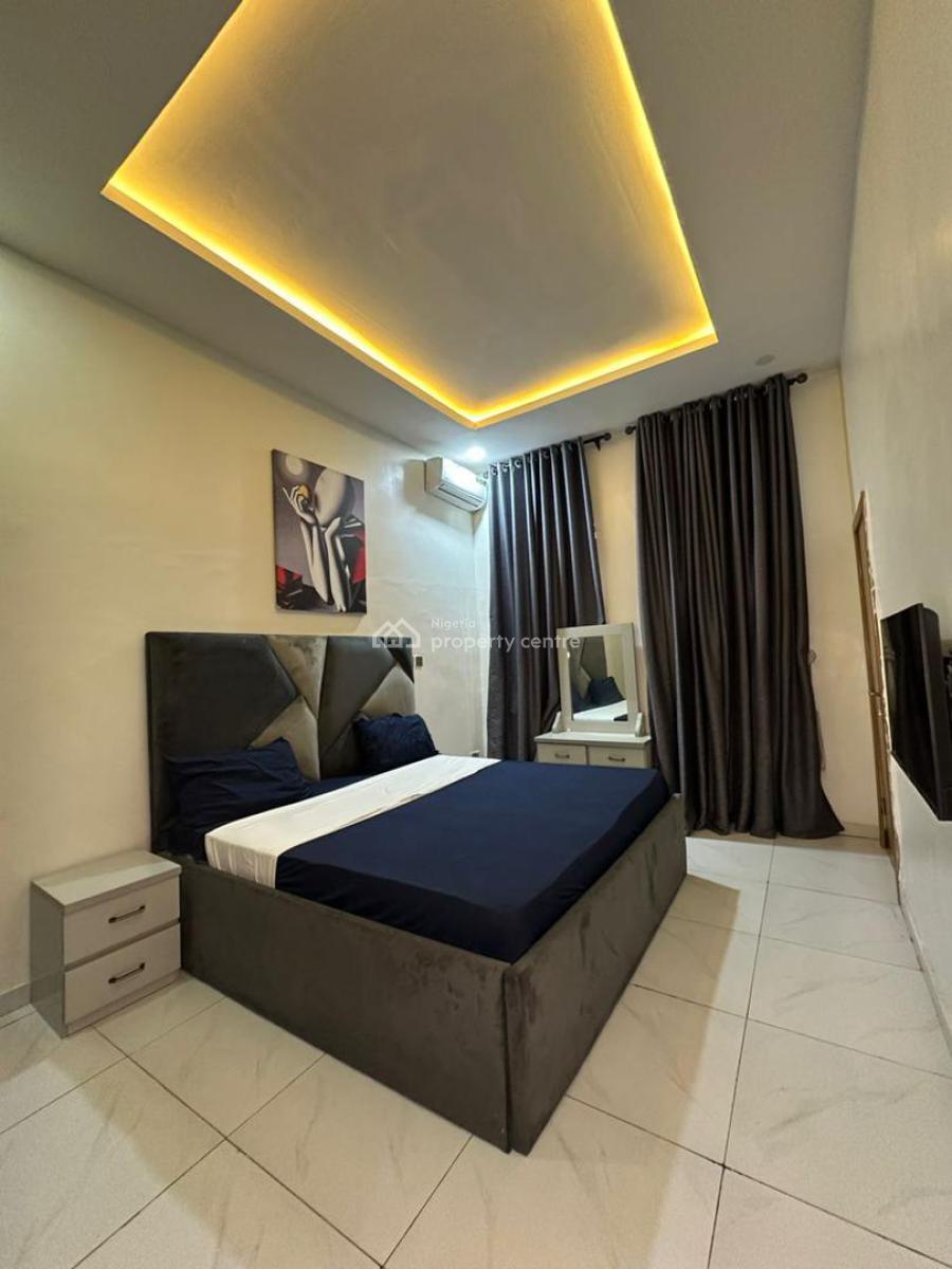 Fully Furnished Single Room Shared Apt with Parlour Free, Orchid Road Lekki Lagos, Lekki, Lagos, Self Contain (single Rooms) for Rent