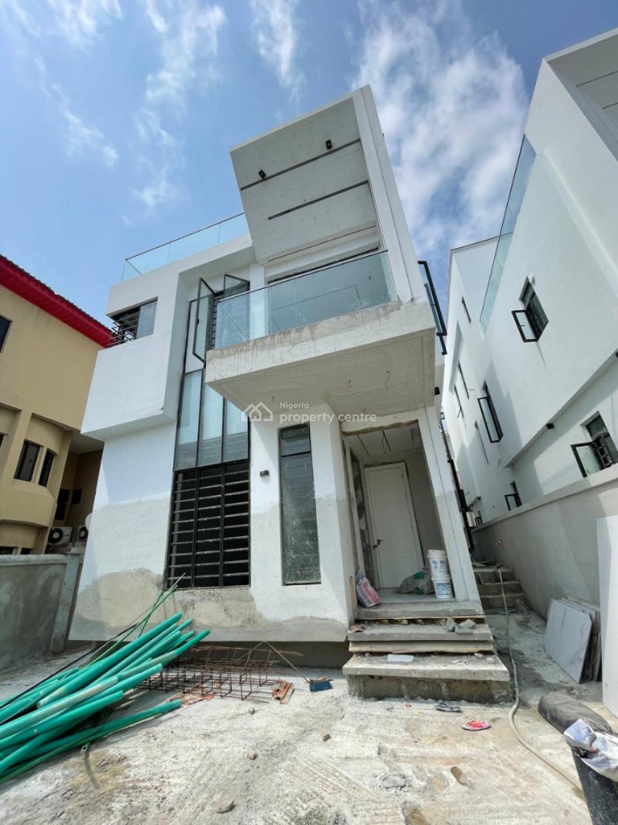 5bedroom Fully Detached with Bq ,ante Room, Study Room, Dry Kitchen, Lekki Phase 1, Lekki, Lagos, Detached Duplex for Sale