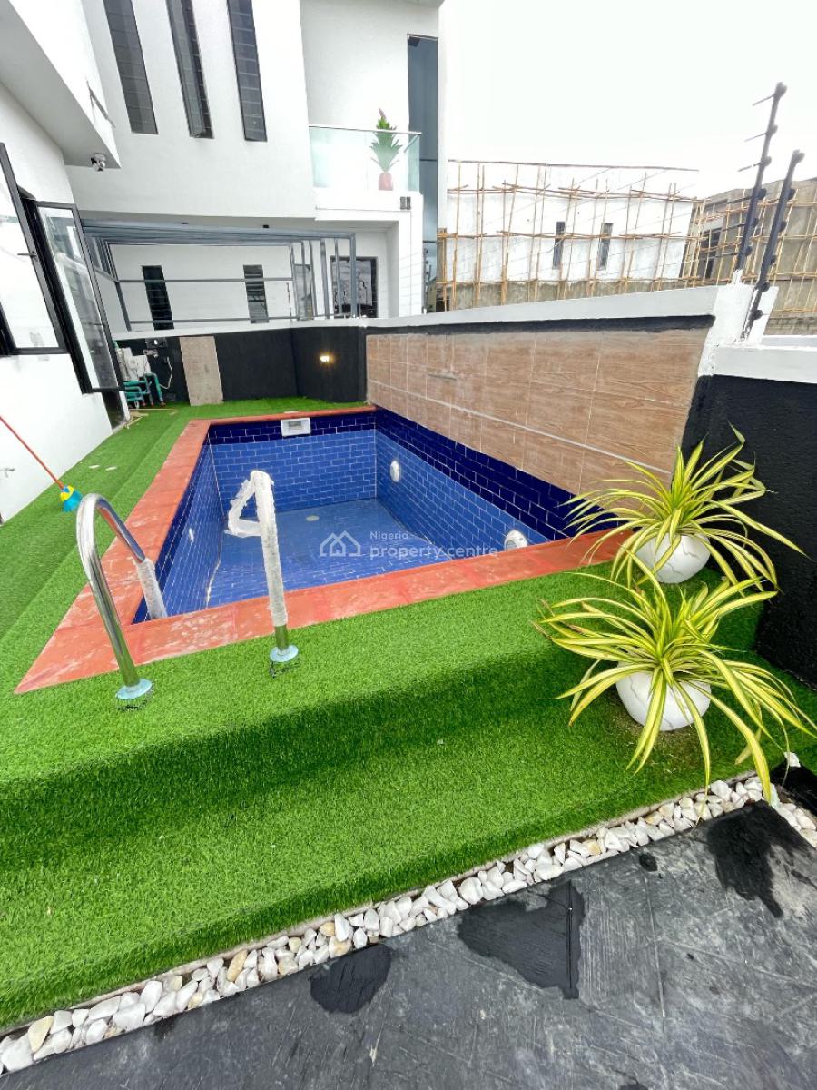 4 Bed with Balcony and Pool, Ikota Gra, Ikota, Lekki, Lagos, Detached Duplex for Sale