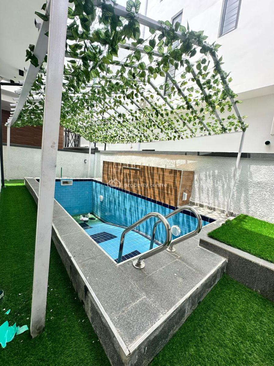 5 Bedroom Fully Detached Duplex with Bq and Swimming Pool, Chevron, Lekki, Lagos, Detached Duplex for Sale