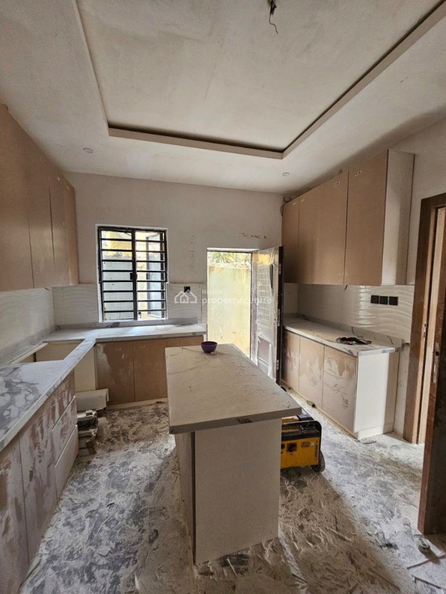 Luxurious 4 Bedroom Detached Duplex with a Bq, Perfectly Secured Estate, Gbagada, Lagos, Detached Duplex for Sale