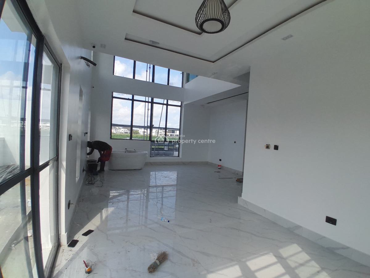 5 Bedroom Detached Duplex with Bq, Cinema & Swimming Pool, Royal Gardens Estate, Ajah, Lagos, Detached Duplex for Sale