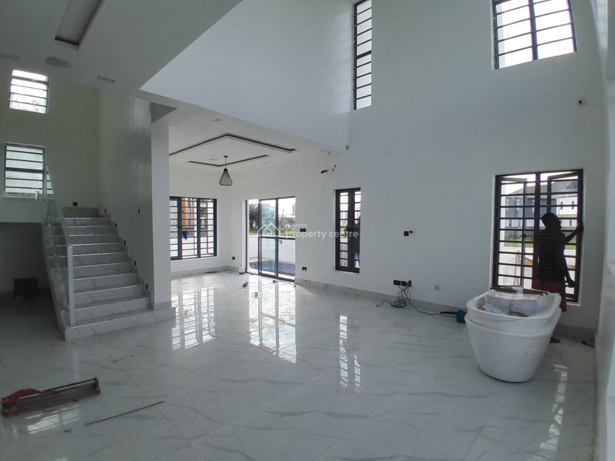 5 Bedroom Detached Duplex with Bq, Cinema & Swimming Pool, Royal Gardens Estate, Ajah, Lagos, Detached Duplex for Sale