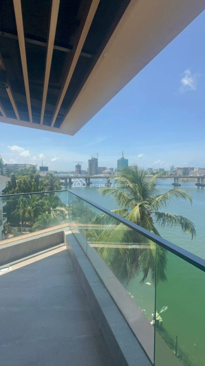 Luxury, Well-furnished 3 Bedroom Waterfront/water View Apartment, Ikoyi, Lagos, Flat / Apartment for Rent