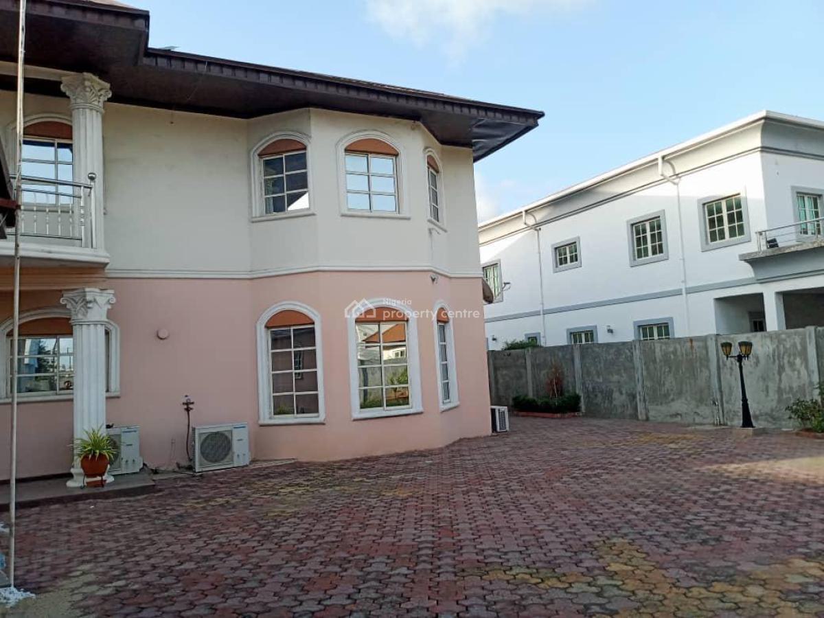 Furnish 6 Bedroom (ensuite), 2 Bedroom Bq (ensuite).  1200 Sqm, Zone a, Nicon Town, Lekki, Lagos, House for Sale
