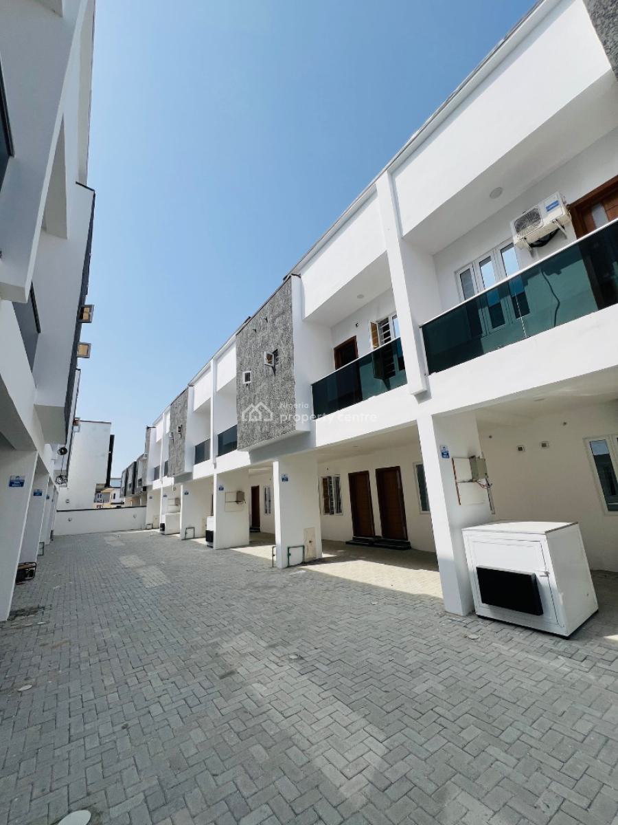 Brand New 3 Bedroom Terrace Duplex in an Estate, Atlantic Nominee, Just After Abraham Adesanya, Ajah, Lagos, Terraced Duplex for Sale