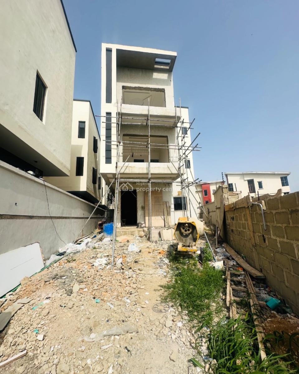 Exquisitely Built 4 Bedroom Fully Detached Duplex with Room Bq, Gra, Ogudu, Lagos, Terraced Duplex for Sale