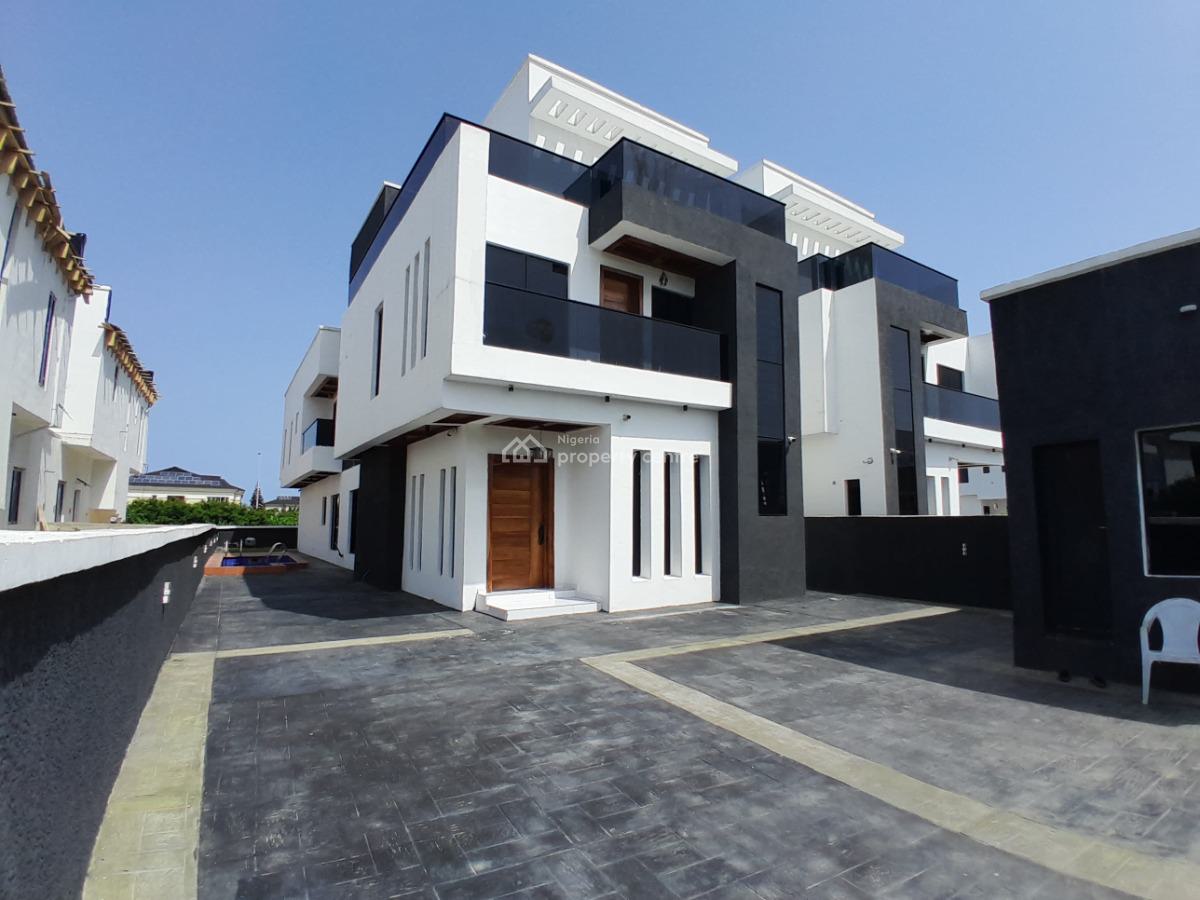 7 Bedroom Detached Duplex with Bq, Swimming Pool & Cinema, Royal Gardens Estate, Ajah, Lekki, Lagos, Detached Duplex for Sale