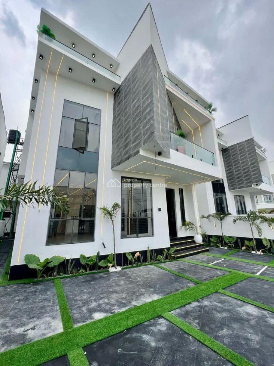 Luxury 5 Bedroom  Fully Detached Duplex with Bq, Ajah, Lagos, Detached Duplex for Sale