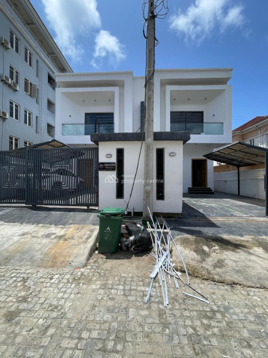 Newly Built 4bedroom Semi  Detached Duplex, Chevron, Lekki, Lagos, Semi-detached Duplex for Sale