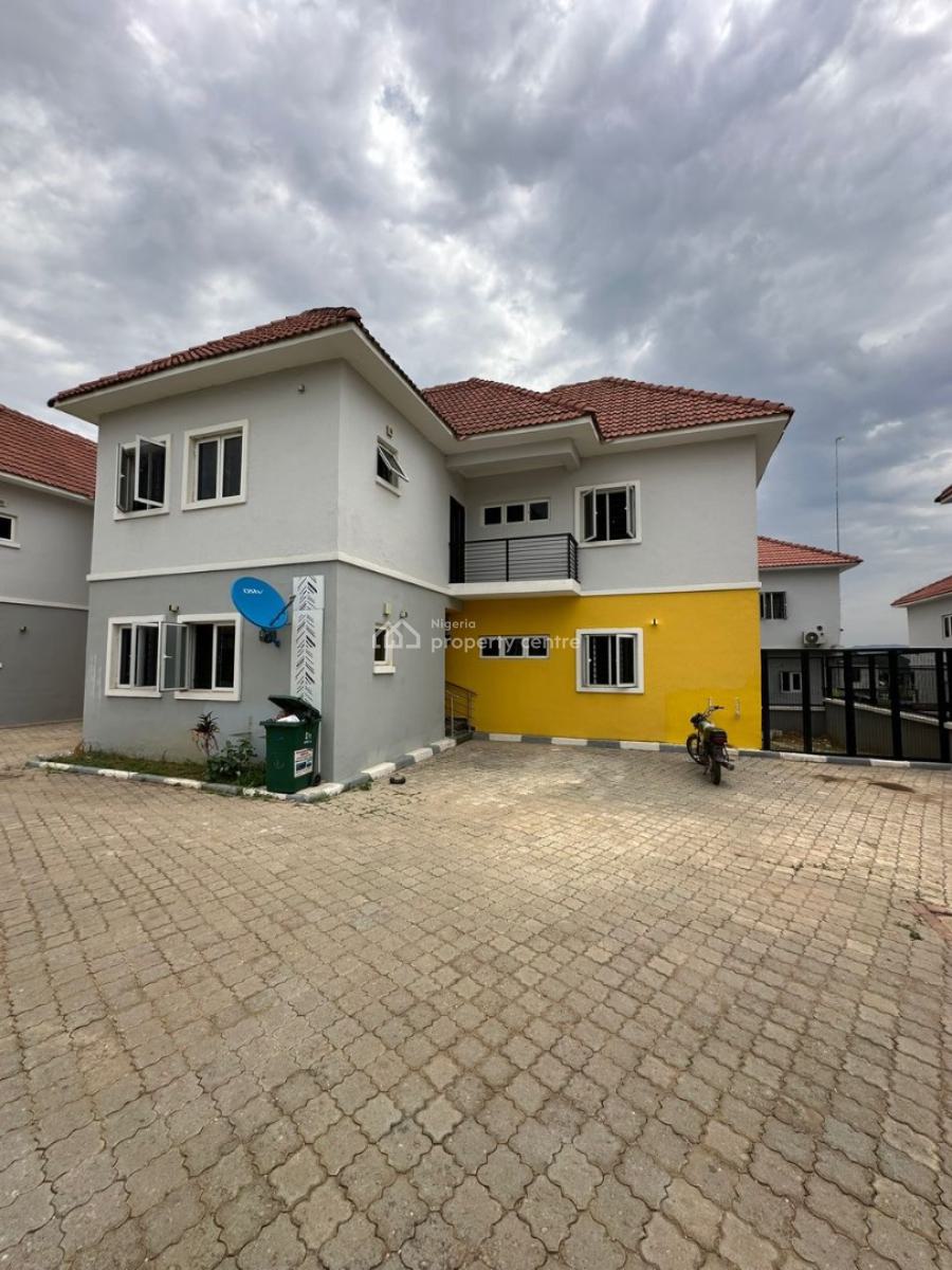 Clean 4 Bedrooms Terrace Duplex, No Bq, Idu Industrial, Abuja, House for Sale
