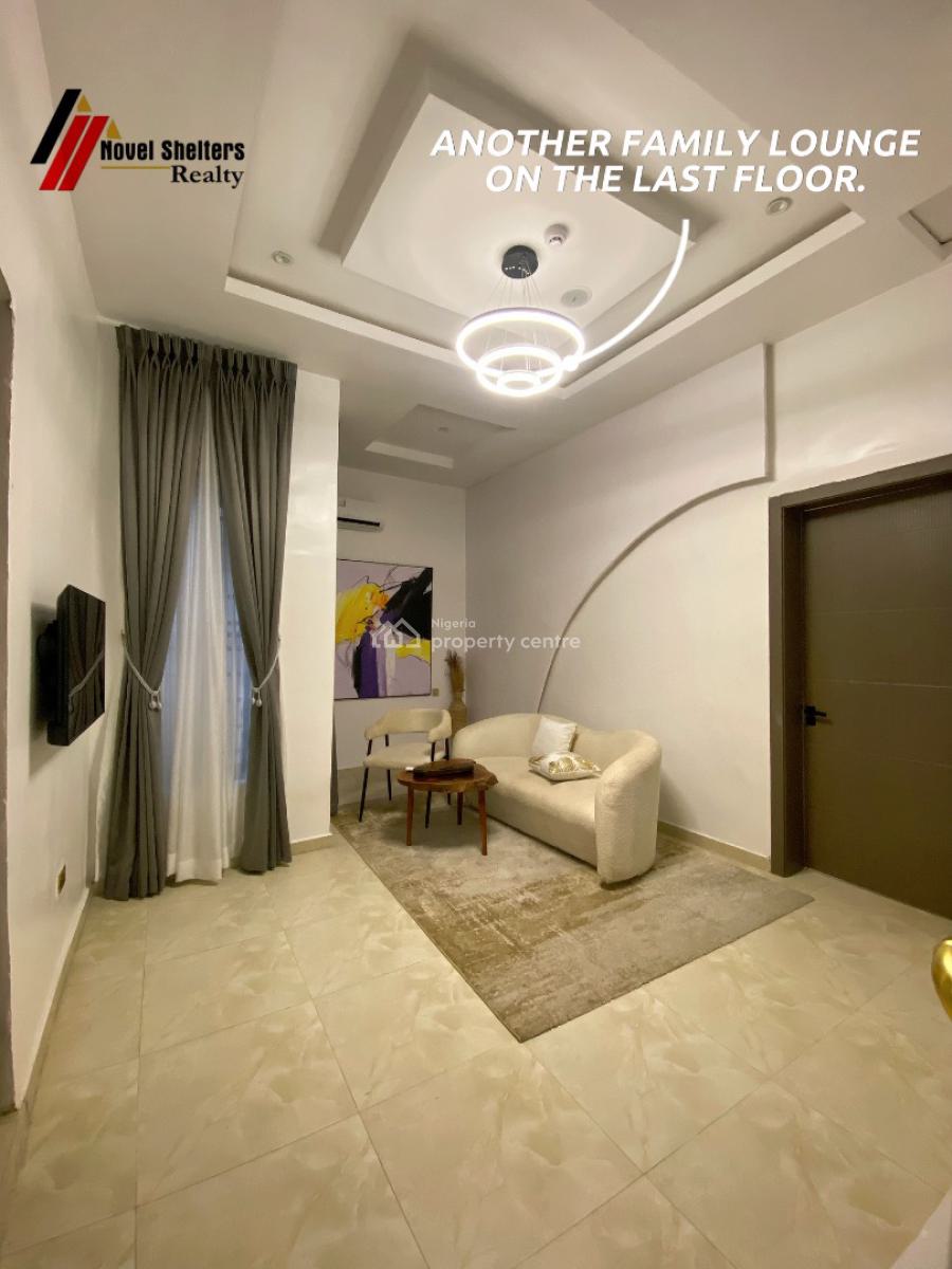 Fully Furnished 4 Bedroom Terrace House with a Room Staff Quarters, Ikate, Lekki, Lagos, Terraced Duplex for Sale
