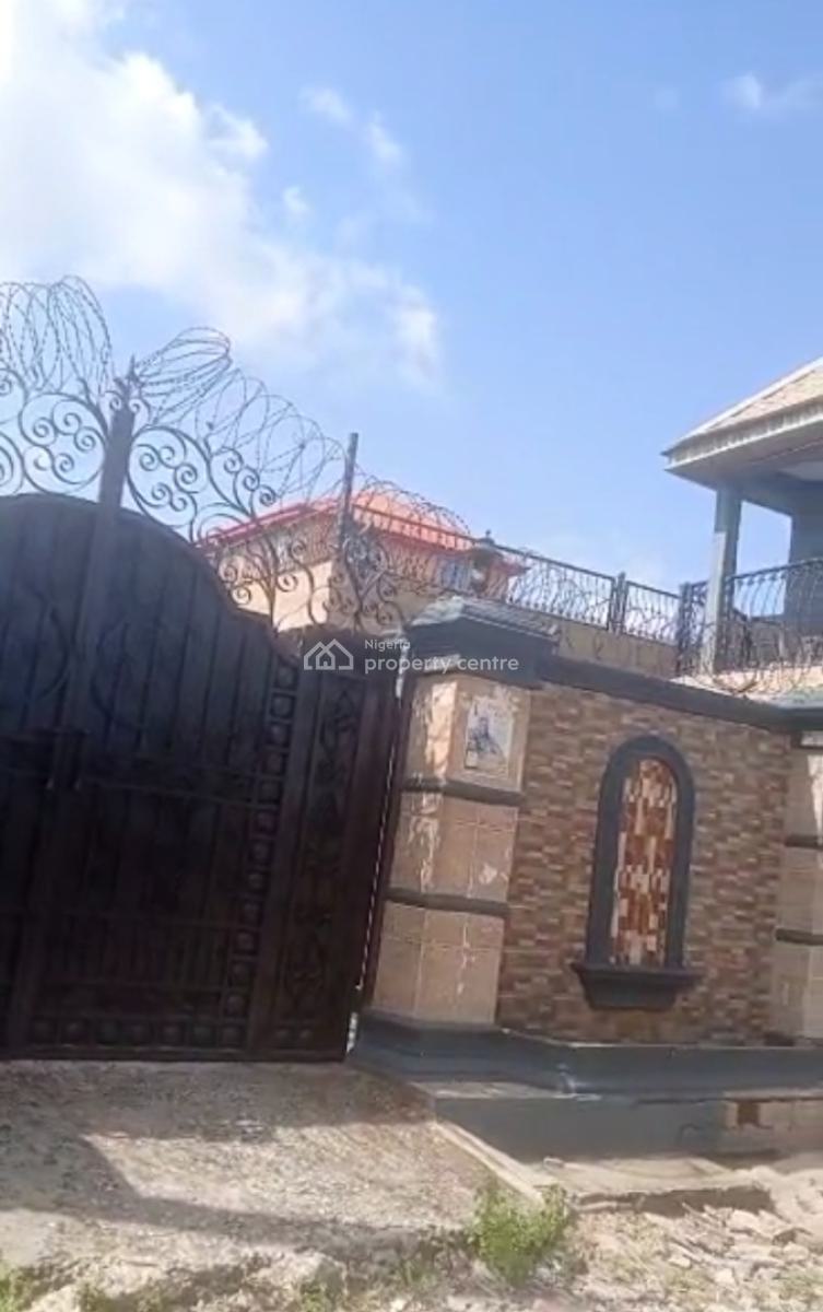 Distress 6 Bedrooms Detached Duplex + 2 Parlours + Warehouse + 1 Bed Bq + a Shop, Iyana School, Ojo, Lagos, Detached Duplex for Sale