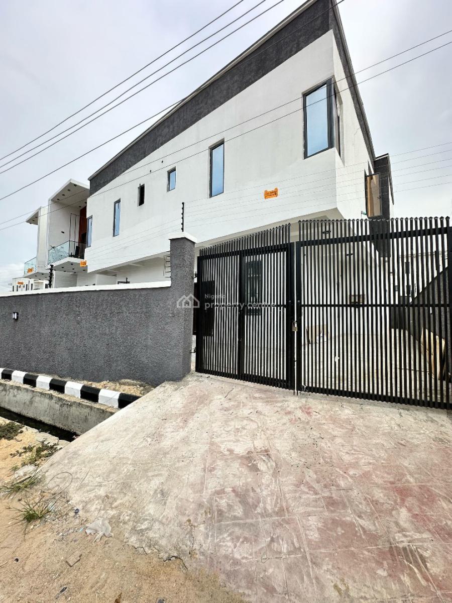 Newly Built 4 Bedroom Semidetached Duplex in a Mini Estate, Ologolo, Lekki, Lagos, Semi-detached Duplex for Sale