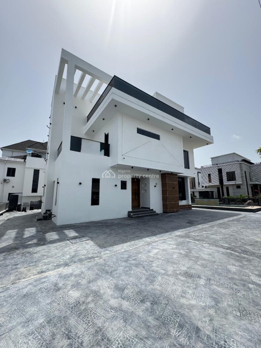 Luxury 5 Bedrooms Fully Detached House Duplex with Pool, Osapa, Lekki, Lagos, Detached Duplex for Sale