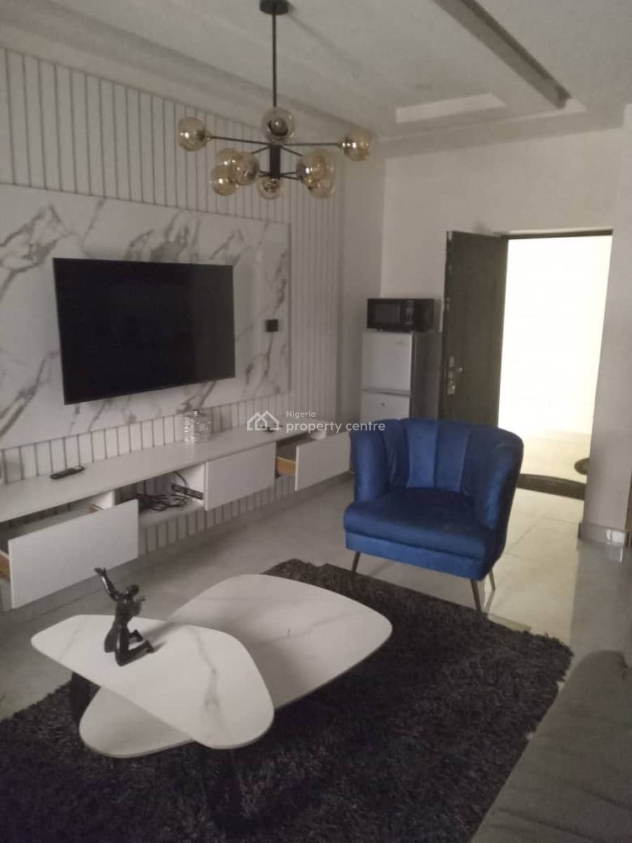 Furnished 1 Bedroom Apartment in a Secured Estate, Ikate, Lekki, Lagos, Flat / Apartment for Rent
