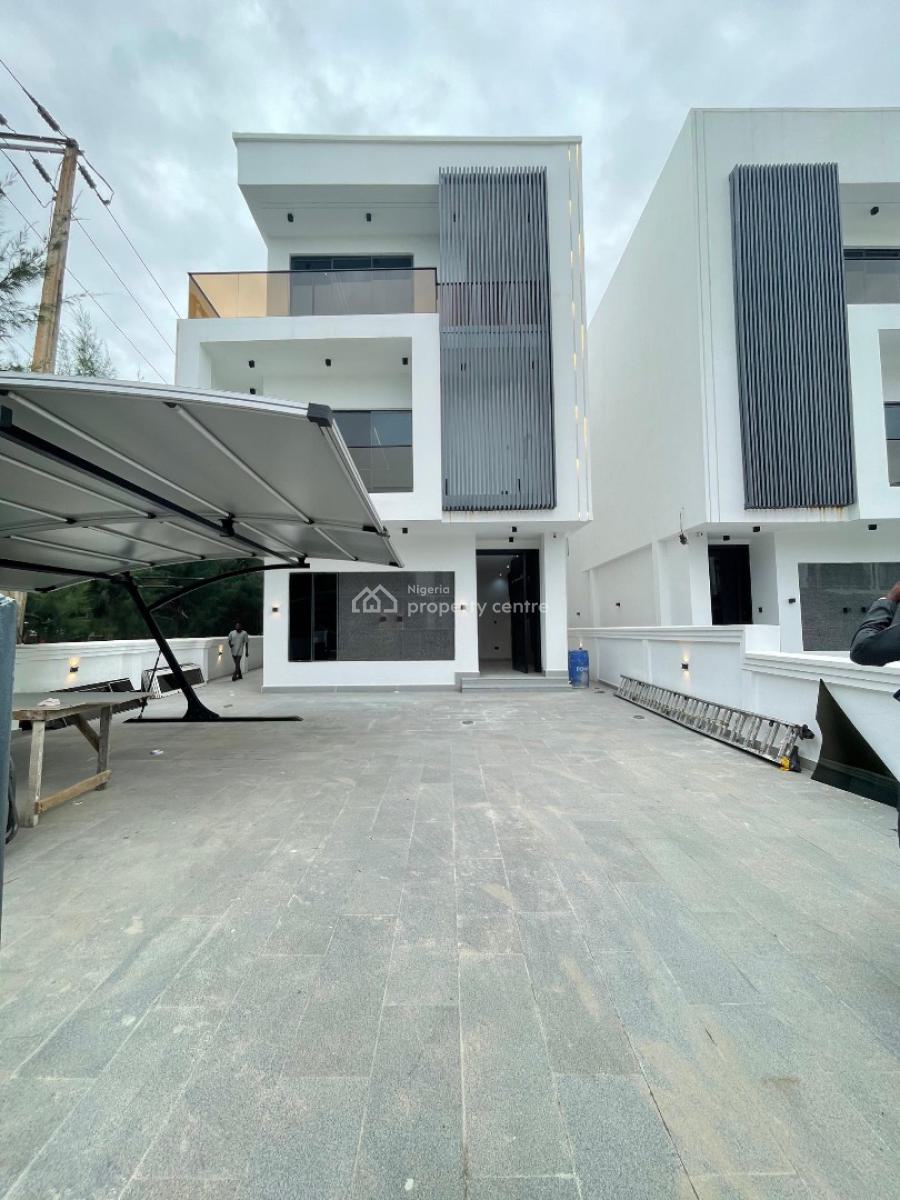 Contemporary 5 Bedroom Fully Detached Duplex with Bq & Amazing Feature, Lekky County, Ikota, Lekki, Lagos, Detached Duplex for Sale
