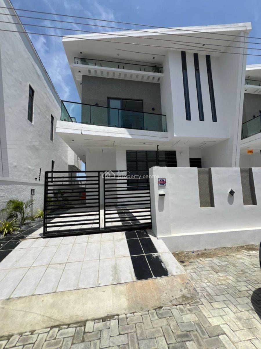 Luxurious 4 Bedroom Fully Detached Duplex with Bq, Brand New 4 Bedroom Detached and Designed to Impress in a Secure Area, Ajah, Lagos, Detached Duplex for Sale