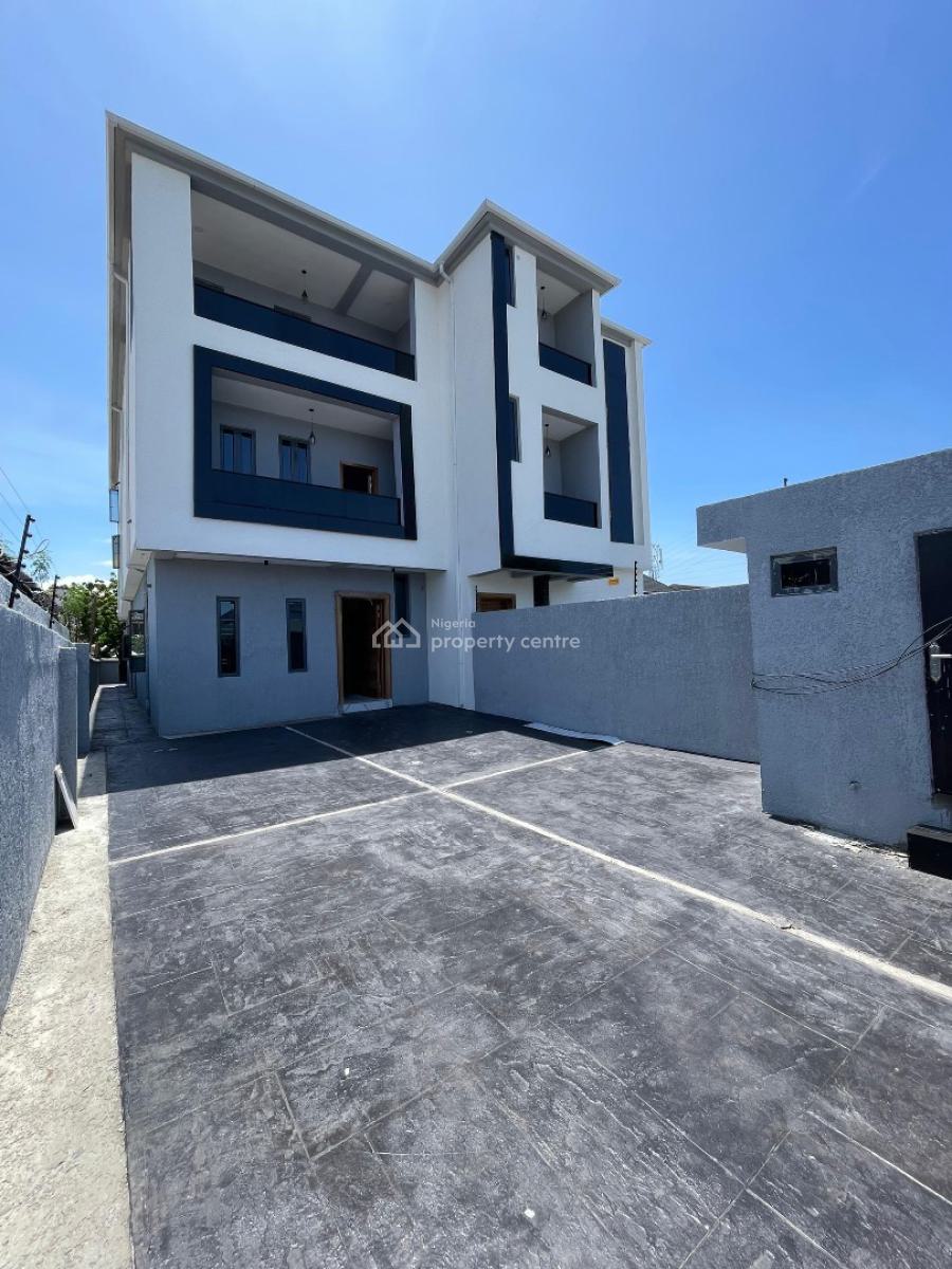 Luxury 5 Bedroom Semi Detached Duplex with a Self Compound, Lekki Phase 1, Lekki, Lagos, Detached Duplex for Sale