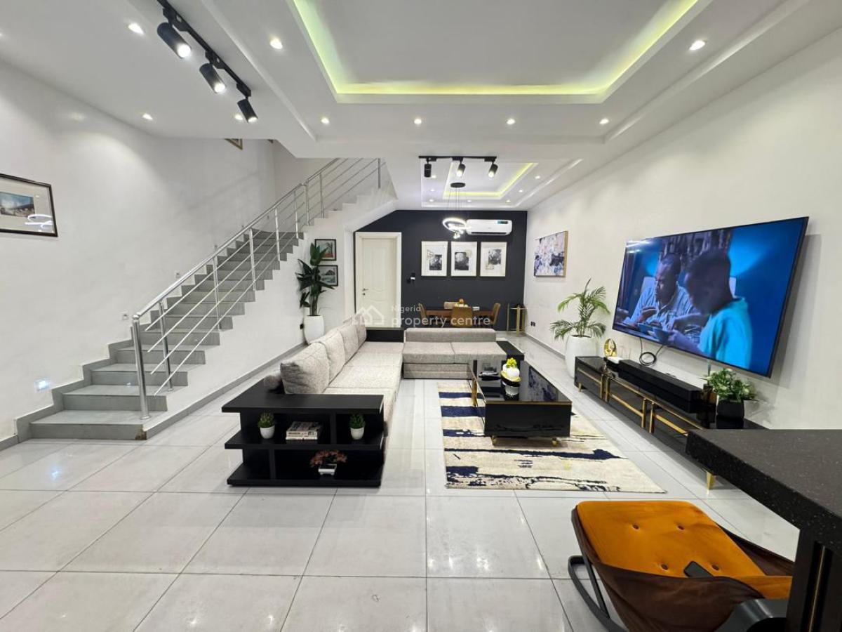 Exquisite 4 Bedrooms Terraced Duplex, Lekki Phase 1, Lekki, Lagos, Terraced Duplex Short Let