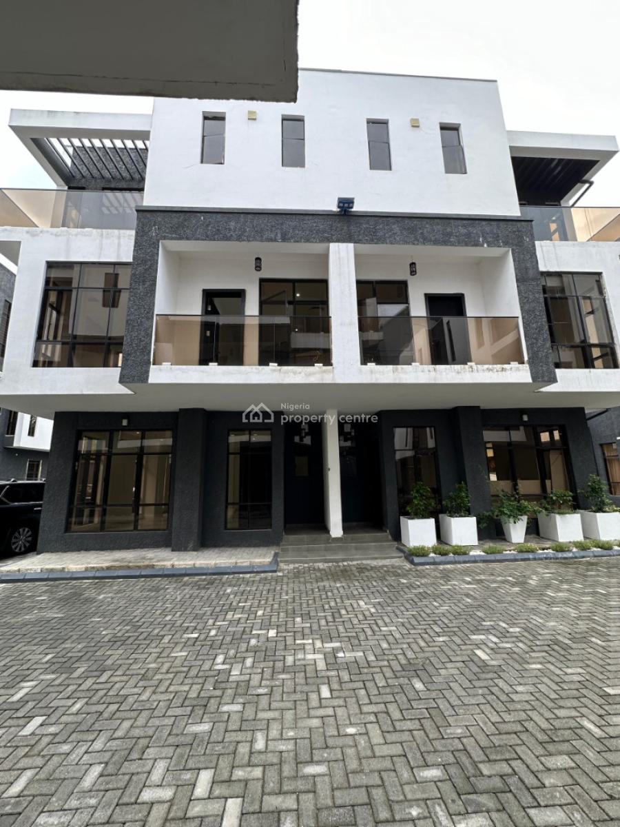 Well Finished Serviced 4 Bedroom Semi-detached House with a Room Bq, Victoria Island (vi), Lagos, Semi-detached Duplex for Sale