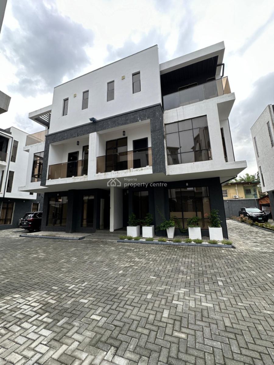 Well Finished Serviced 4 Bedroom Semi-detached House with a Room Bq, Victoria Island (vi), Lagos, Semi-detached Duplex for Sale