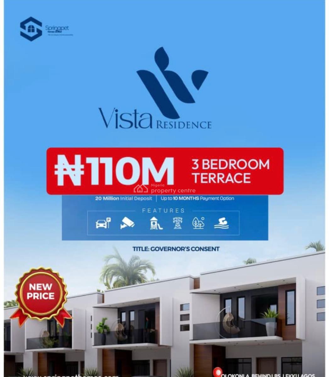 Offplan Smart Project of 2,3,4 Terraces/duplexes, Lagos Business School, Olokonla, Ajah, Lagos, House for Sale