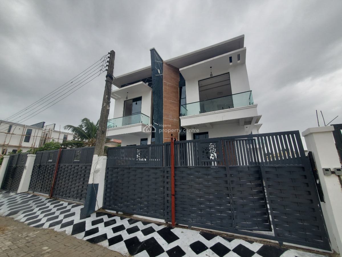 Newly Built 4-bedroom Duplex with Bq, Sangotedo, Ajah, Lagos, Semi-detached Duplex for Sale