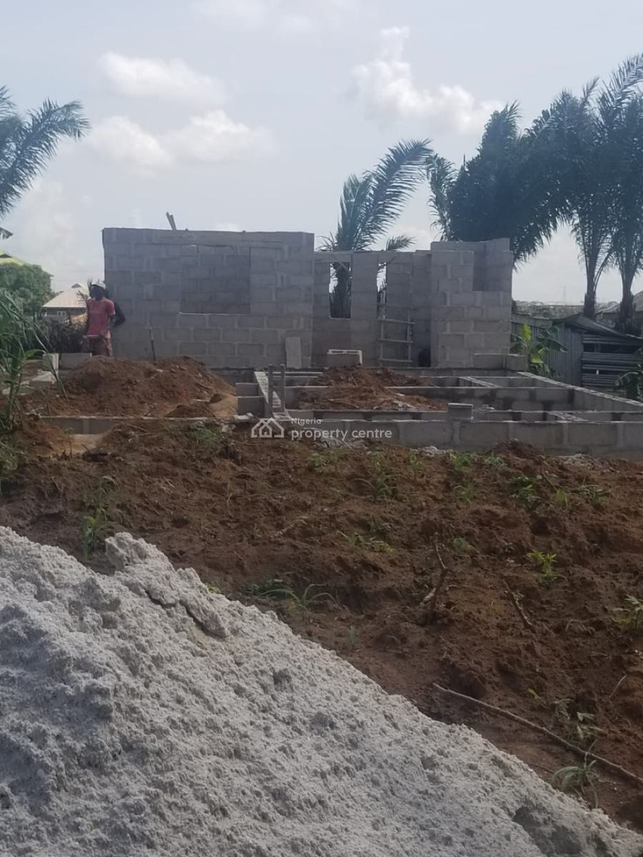 Miniflat on Half a Plot of Land, Adamo, Ikorodu, Lagos, Land for Sale