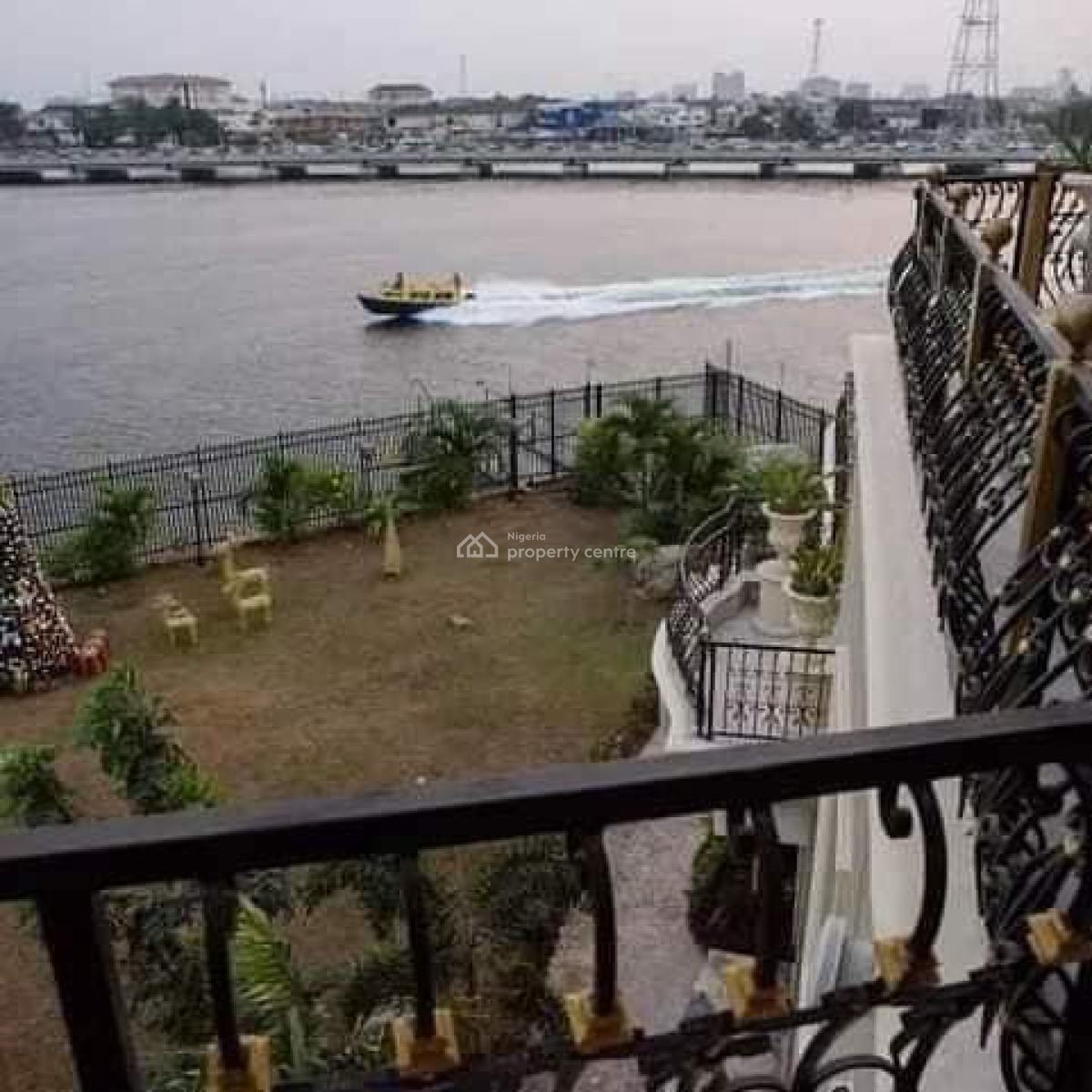 Exclusive 7 Bedroom Waterfront Villa with Private Jetty, Banana Island, Ikoyi, Lagos, Detached Duplex for Sale