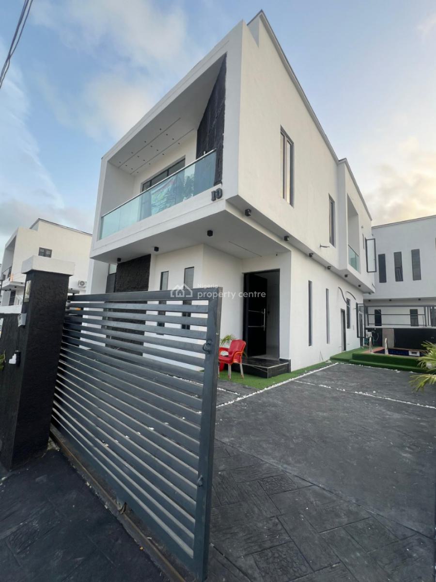 4 Bedrooms Detached Duplex in a Secured Estate, Ikota, Lekki, Lagos, Detached Duplex for Sale
