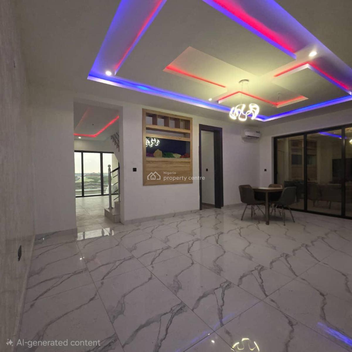 Smart 4 Bedroom Masionette with Bq and Elevator, Adeniyi Jones, Ikeja, Lagos, Block of Flats for Sale