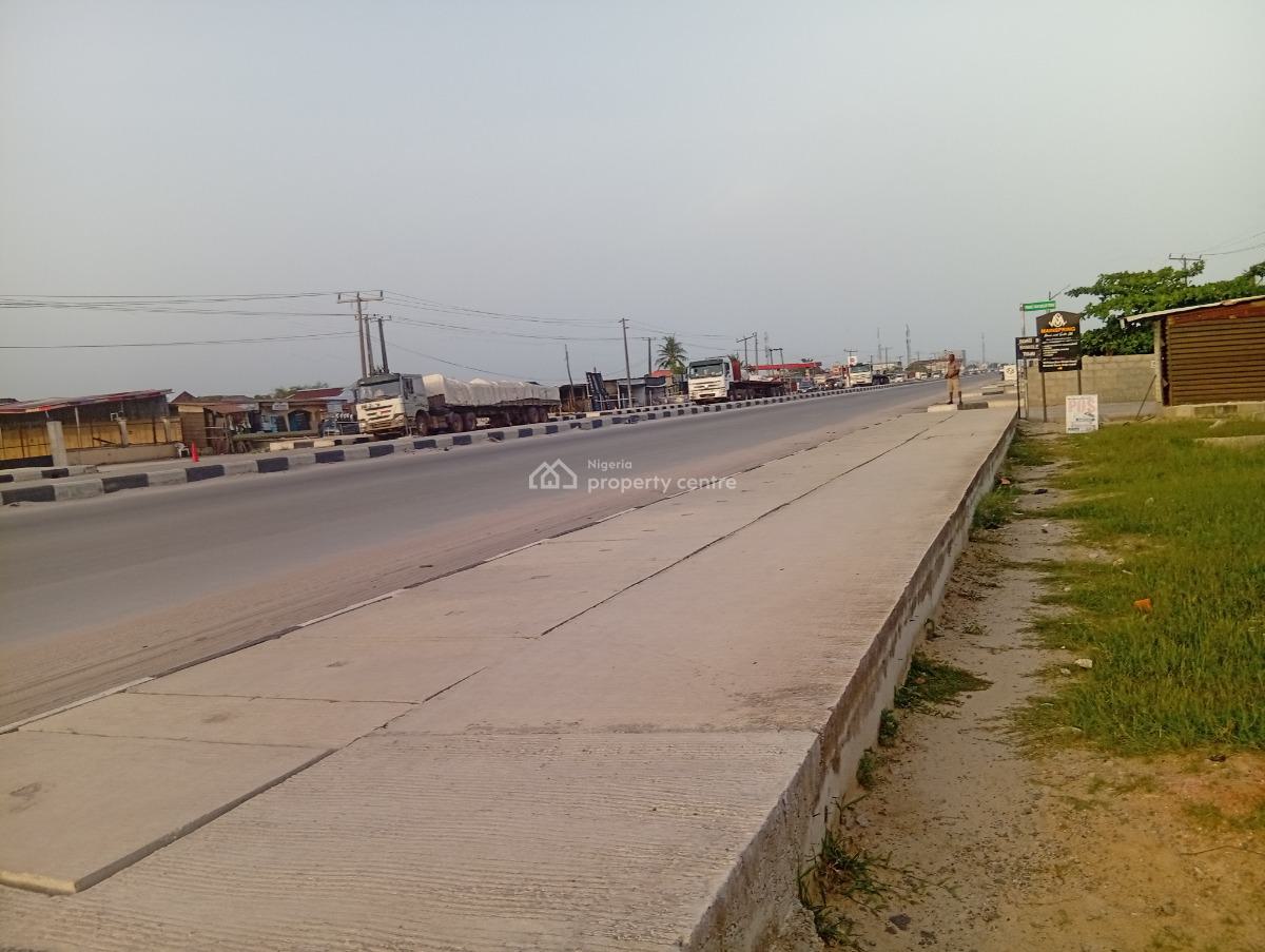 Two Plots Side By Side with Structures Facing The Expressway, Bankole Bus-stop, Alatise, Ibeju Lekki, Lagos, Commercial Land for Sale