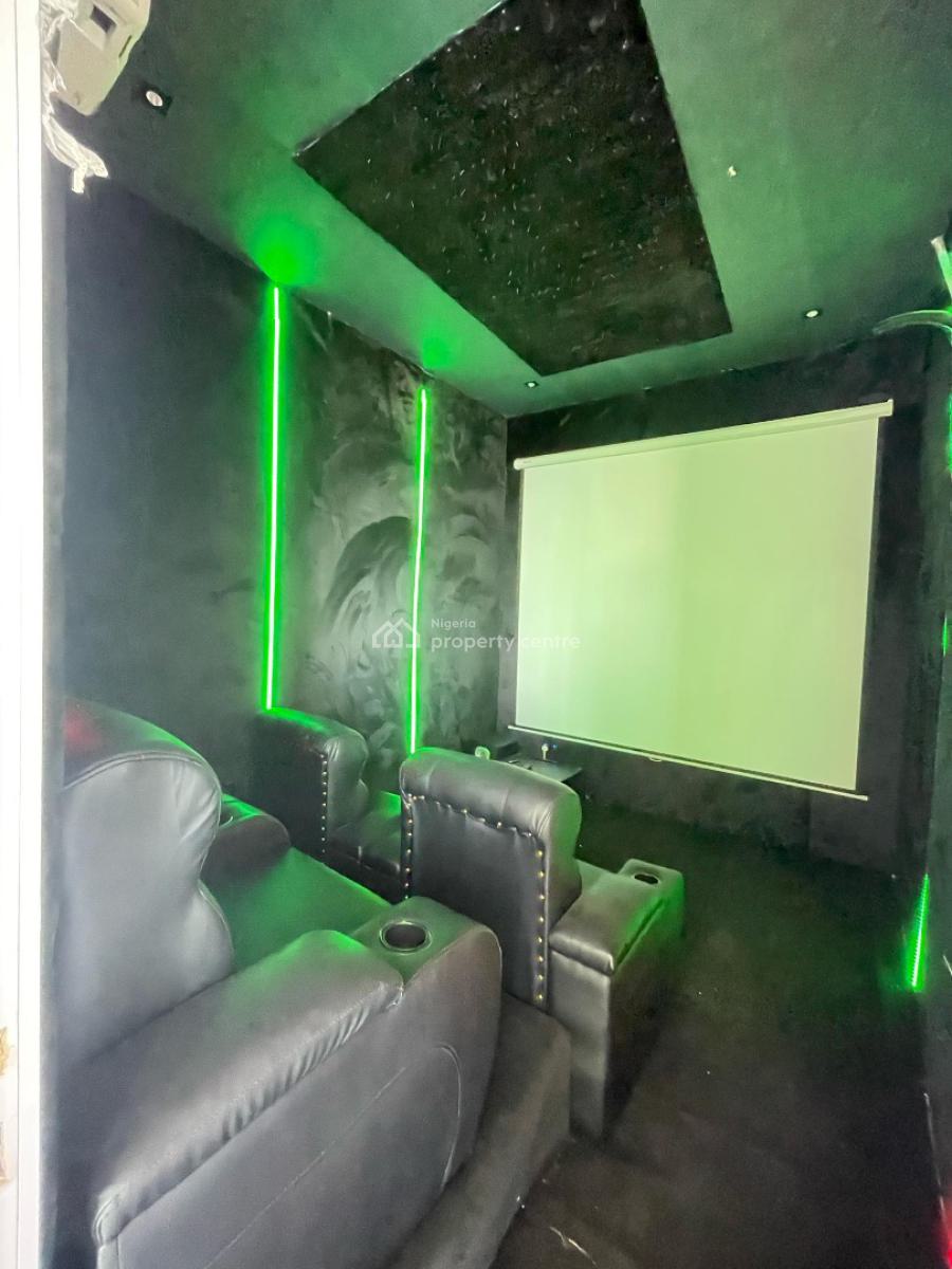 Elegant 5 Bedroom Detached Duplex with Bq, Cinema, Gym, Chevron Drive, Lekki, Lagos, Detached Duplex for Sale