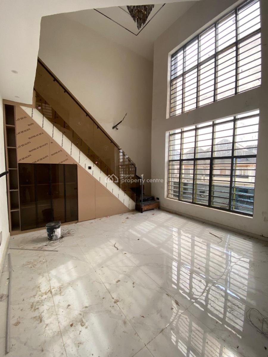 Gigantic 5-bedroom Detached Duplex with Bq,rooftop Terrace, Chevron, Lekki, Lagos, Detached Duplex for Sale