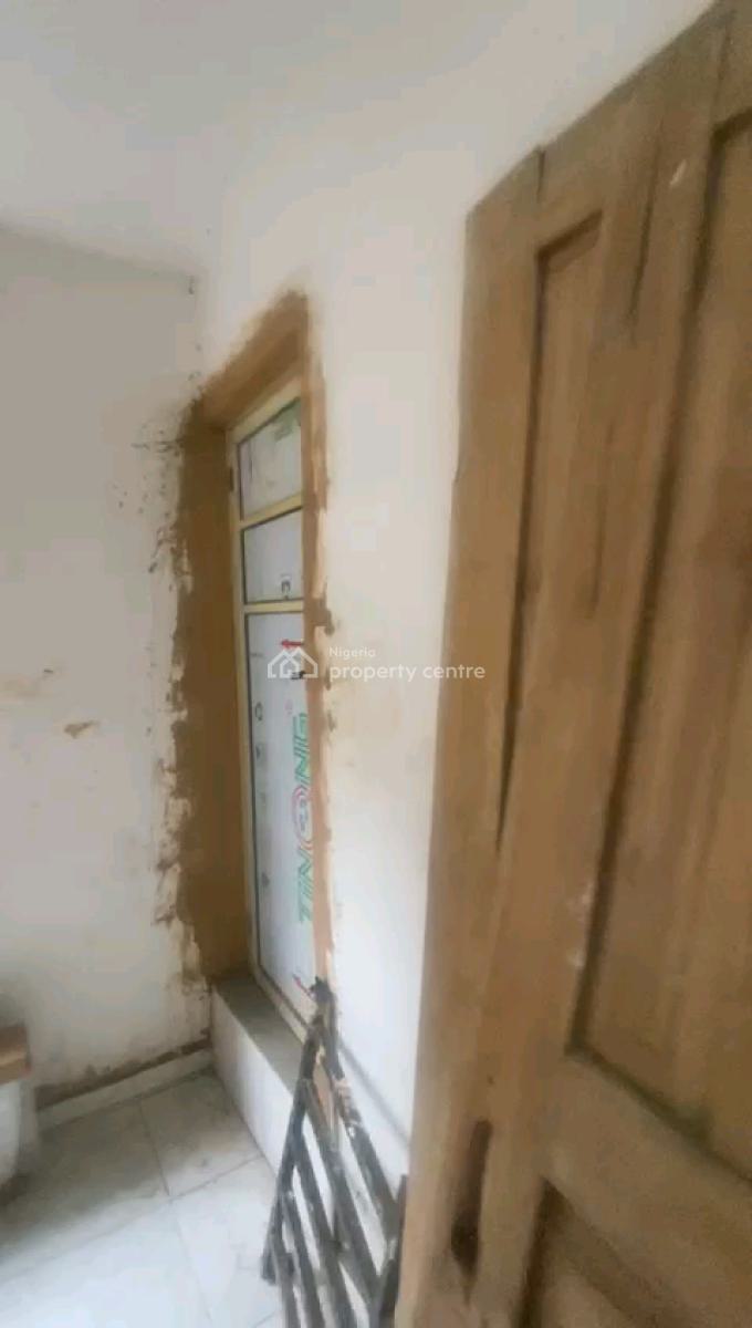 Newly Renovated Decent 3bedroom Upflat All Tilled with Kitchen Cabinet, Sawmil, Gbagada, Lagos, Flat / Apartment for Rent