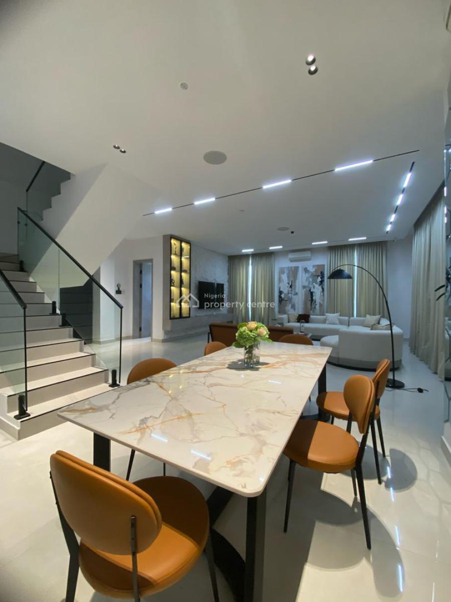 Contemporary Luxurious Designed 4 Bedroom Maisonette with a Room Bq, Off  Bourdillon, Old Ikoyi, Ikoyi, Lagos, Terraced Duplex for Sale