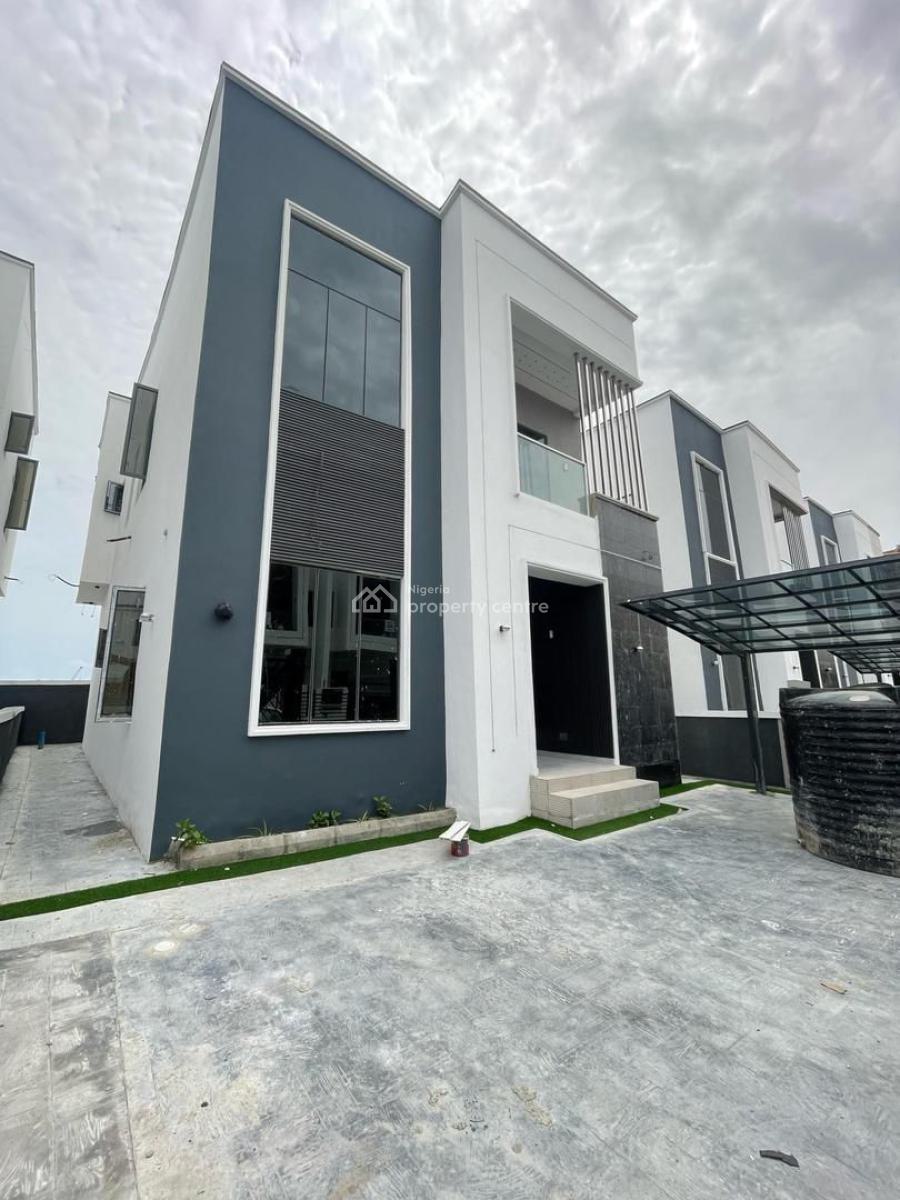 Luxury  4 Bedroom Fully Detached Duplex with a Bq Within a Secured Est, Ajah, Lagos, Detached Duplex for Sale