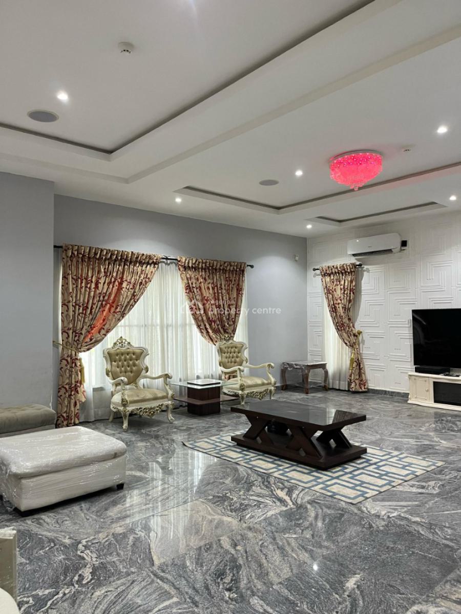 Massively Finished 7bedroom Fully Detached Duplex a D 2 Bq, Secured Estate, Osapa, Lekki Phase 1, Lekki, Lagos, Detached Duplex for Sale