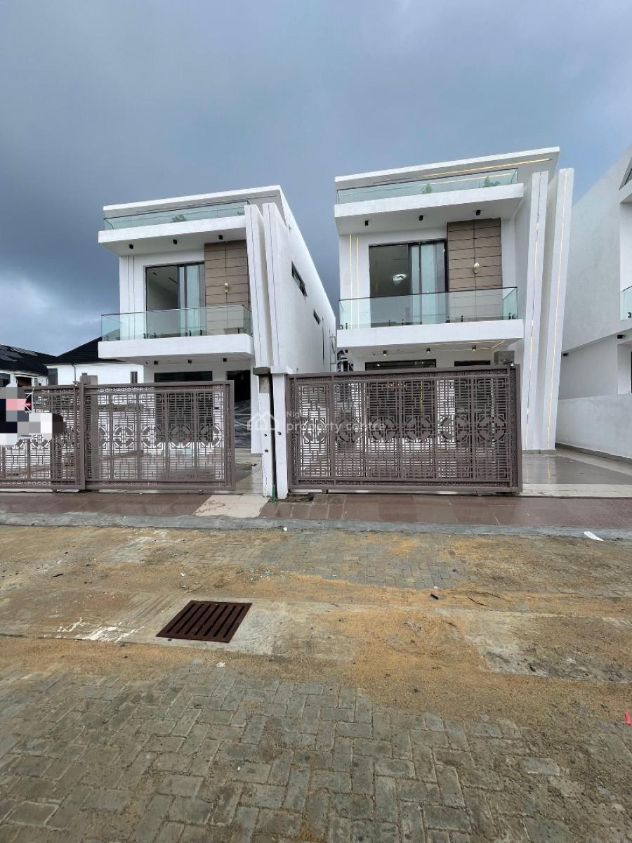Elegantly Designed 4 Bedroom Detached Duplex with Bq in Serene Estate, Orchid, Lekki, Lagos, Detached Duplex for Sale