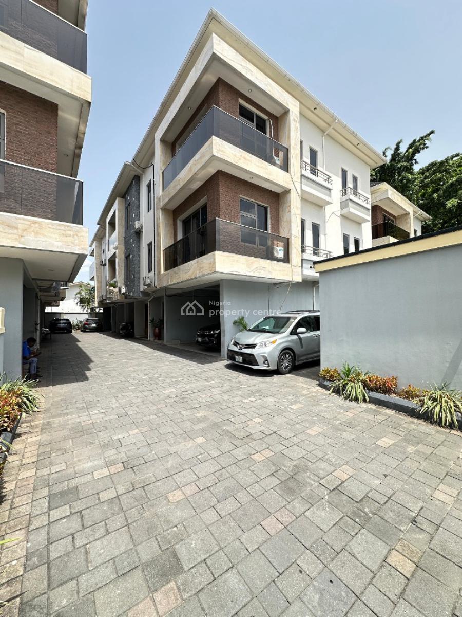 Fully Furnished 4 Bedroom Terrace with Swimming Pool, Gym and Bq, Fully Furnished 4 Bed (1unit Left) in Old Ikoyi, Ikoyi, Lagos, Terraced Duplex for Sale