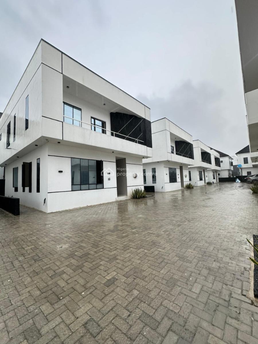Lovely 4 Bedrooms Fully Detached Duplex + Bq, Orchid Road, Lekki, Lagos, Detached Duplex for Sale