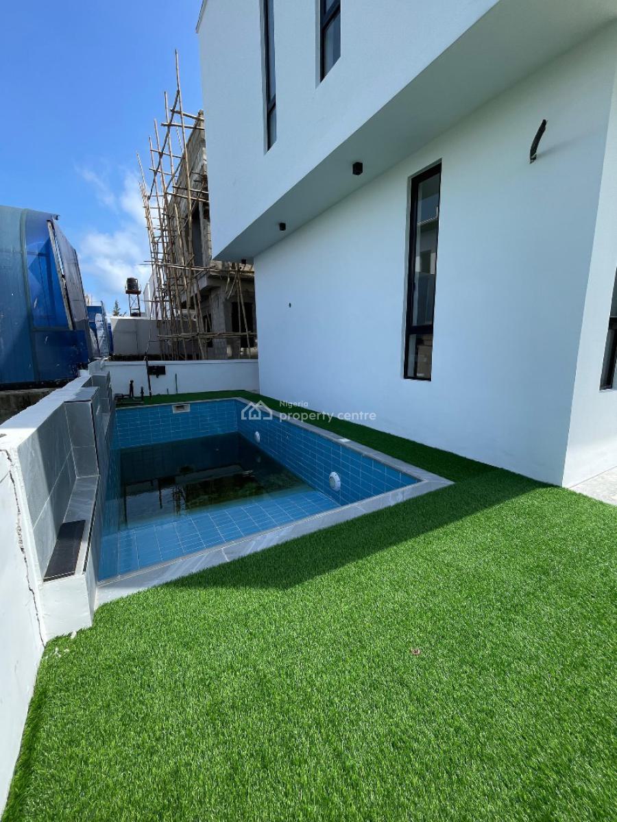 Luxury 5 Bedroom Fully Detached Duplex with Pool and Bq, Ikota, Lekki, Lagos, House for Sale
