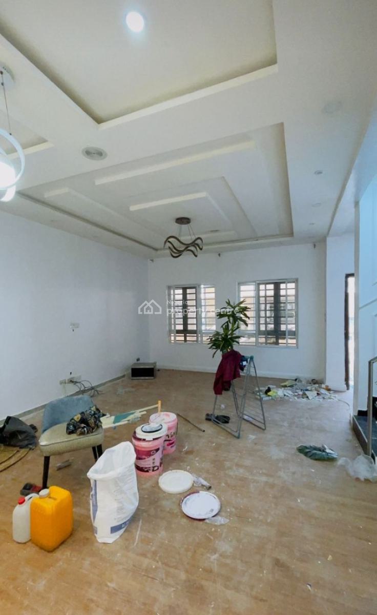 Spacious 4 Bedroom Terrace Duplex with Bq, Ikate, Lekki, Lagos, Detached Duplex for Rent
