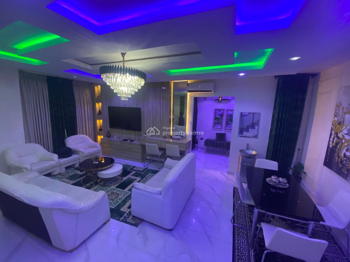 Luxuriously Furnished 4 Bedroom Semi Detached Duplex with, Opebi Ikeja, Opebi, Ikeja, Lagos, Semi-detached Duplex Short Let