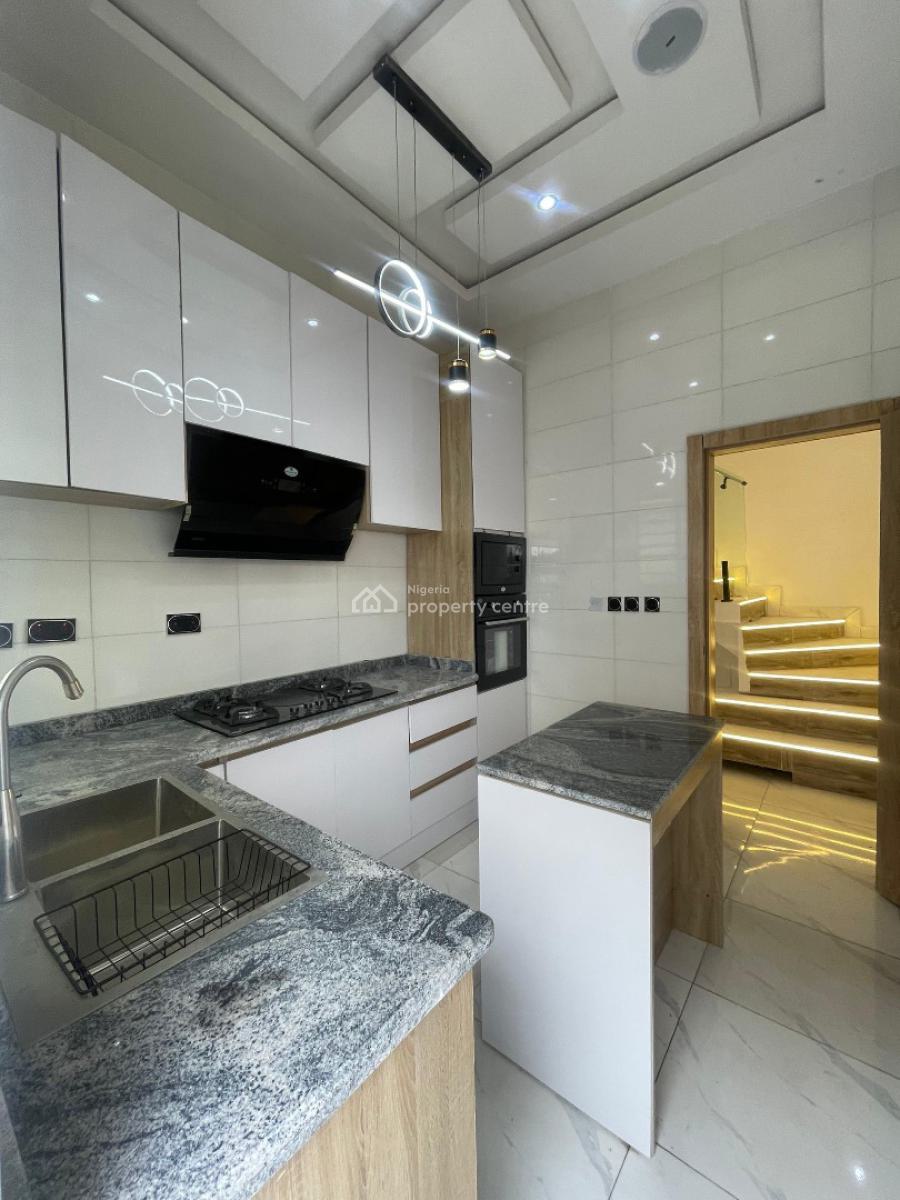 4 Bedroom Semi Detached Duplex with Bq, Ikota, Lekki, Lagos, Semi-detached Duplex for Sale