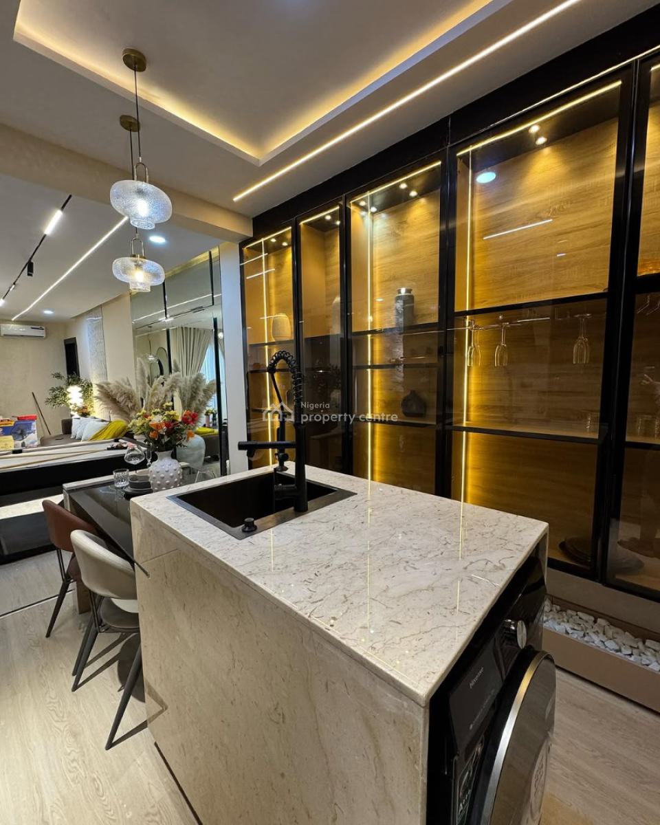 Oden 2 Bedroom Apartment with Swimming Pool, Snooker Board and Ps5, Ikate, Lekki, Lagos, Flat / Apartment Short Let