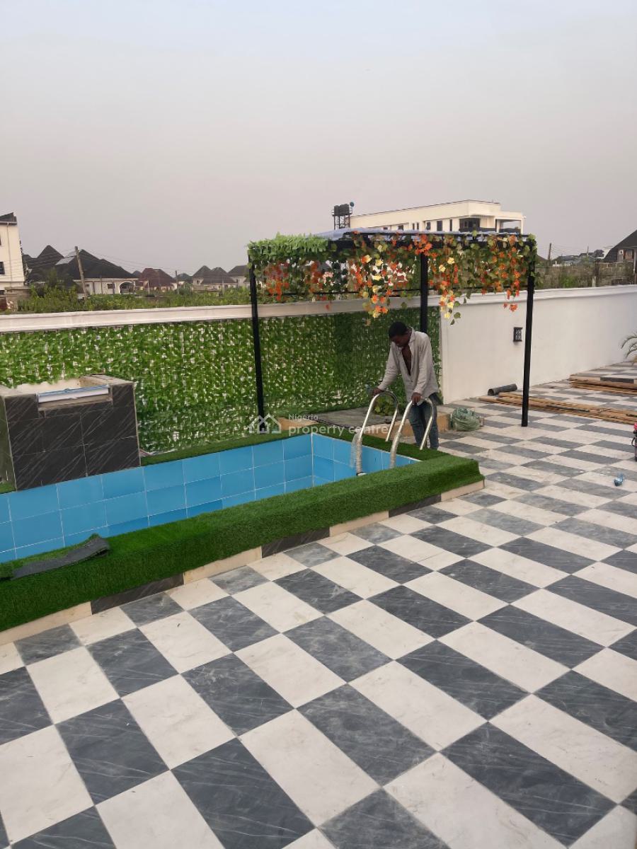 Luxury 5 Bedroom Smart Duplex with Swimming Pool and Gym Room, Heritage Estate 1st Avenue, Festac, Amuwo Odofin, Lagos, Detached Duplex for Sale