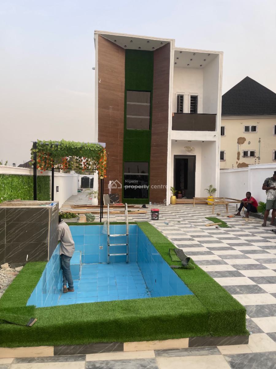 Luxury 5 Bedroom Smart Duplex with Swimming Pool and Gym Room, Heritage Estate 1st Avenue, Festac, Amuwo Odofin, Lagos, Detached Duplex for Sale